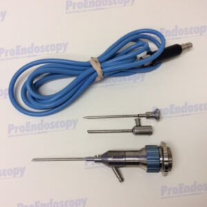 Dyonics 3768 Small Joint Arthroscope w/ Cannula, Obturator & Fiber Optic Cable