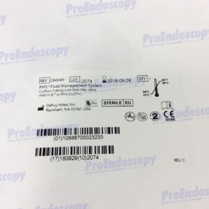 DePuy Mitek 284649 FMS Fluid Management System Outflow Tubing w/ One Way Valve (EXP. 2018-09-29)