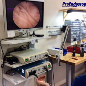 Image repair on rigid endoscopes